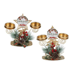 Christmas Candleholder, assorted
